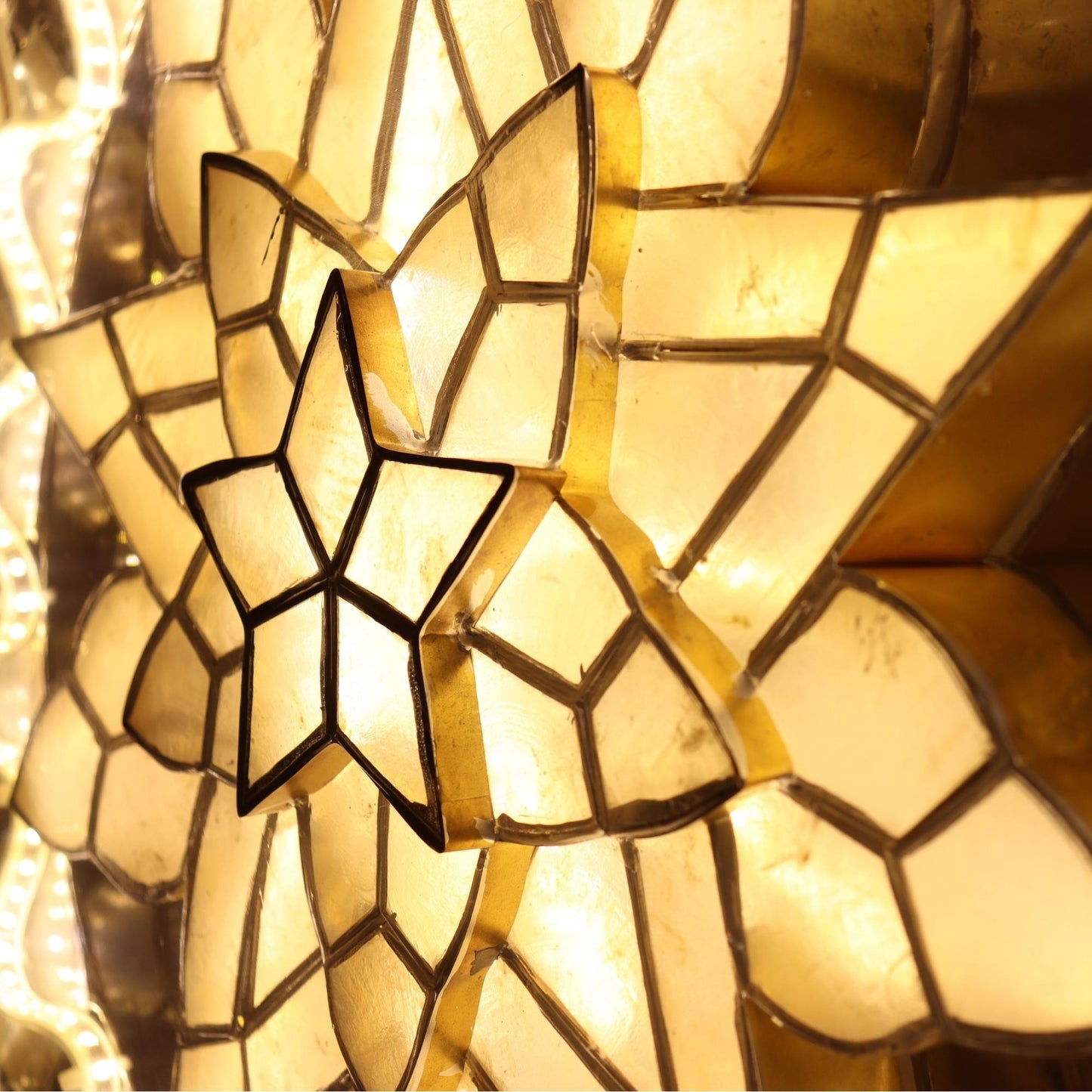 Parol "Sampaguita Halo" Capiz Lantern