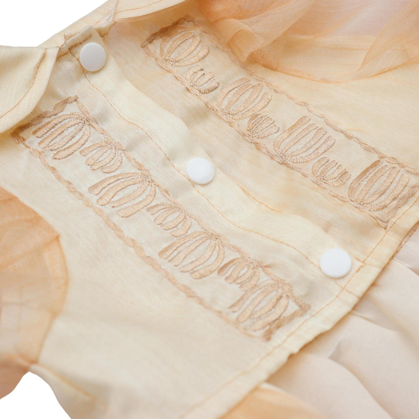 Cream Dress Barong