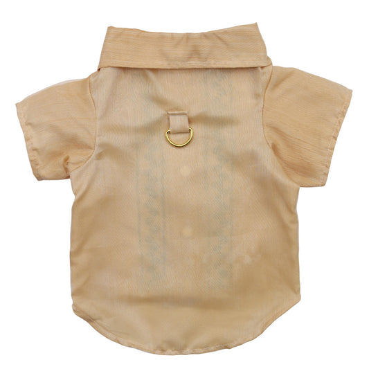 Mocha Black Mens Dog Barong