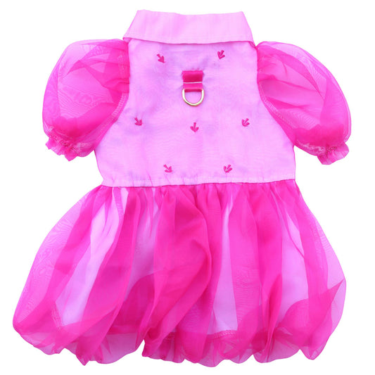 Fuchsia Dress Barong