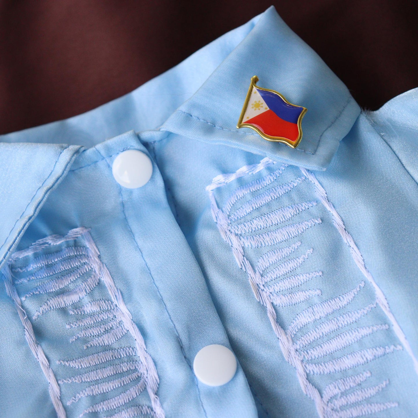 Powder Blue Mens Barong