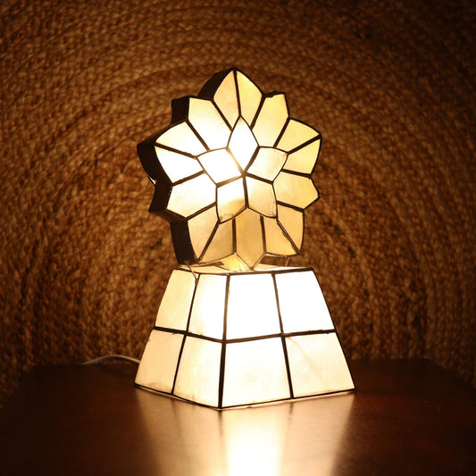 Capiz Mesa Table Lamp – 10"