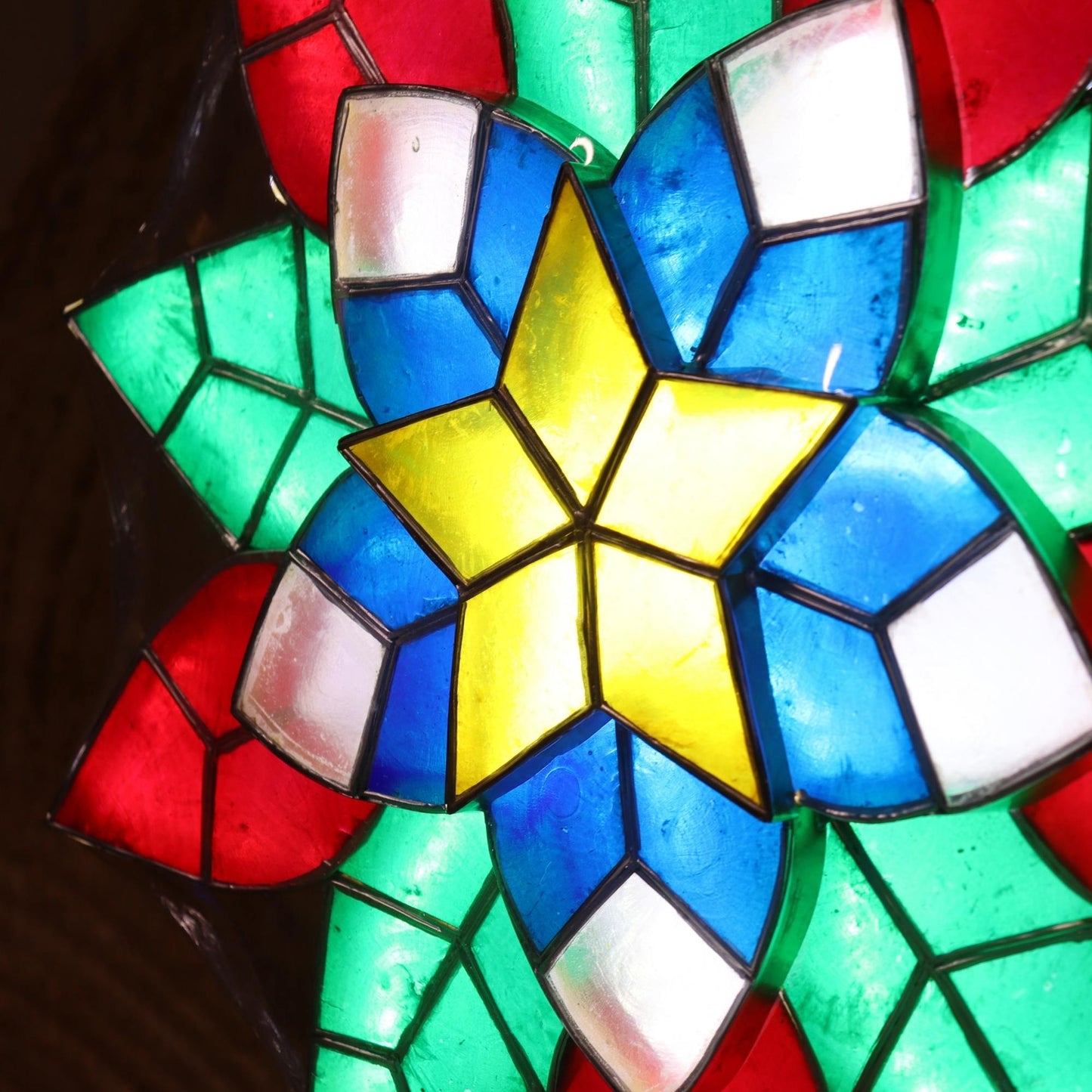 Parol "Paskong Pinoy" Capiz Lantern