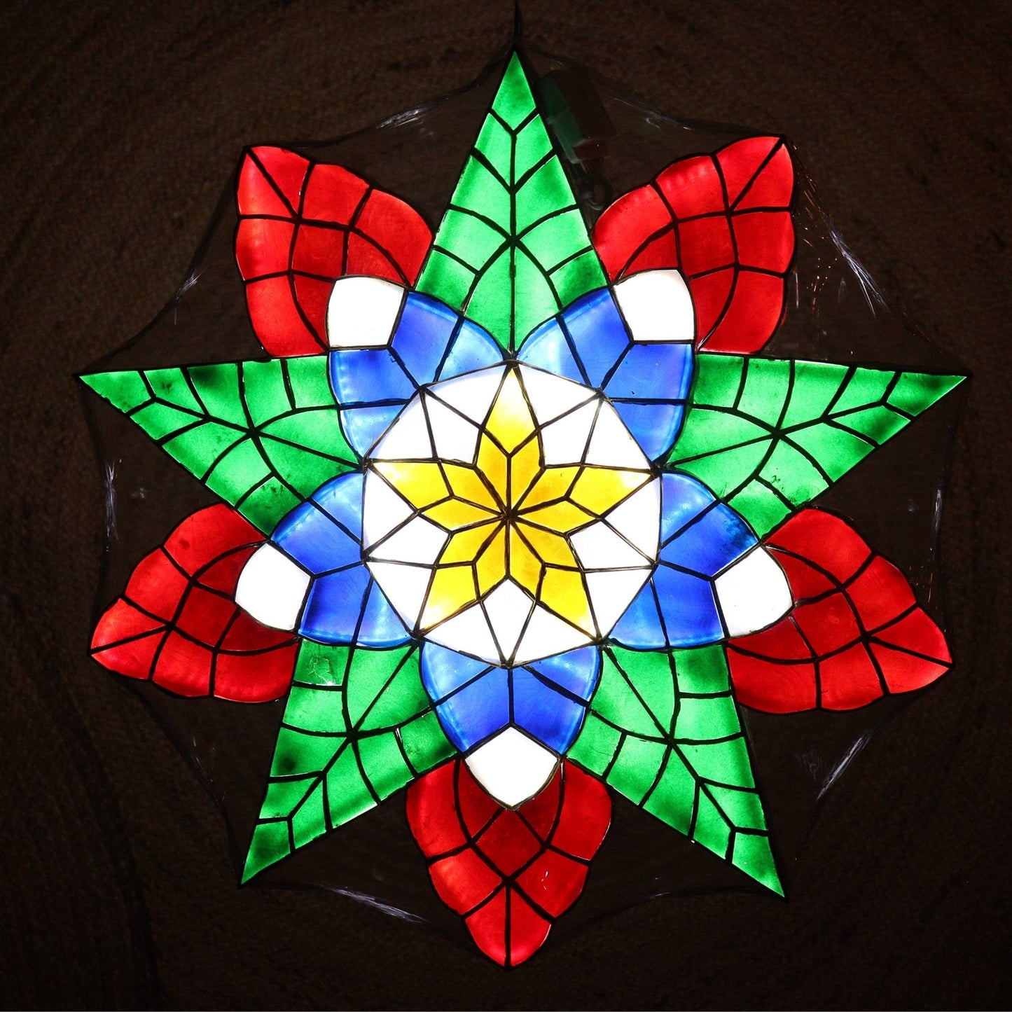 Parol "Paskong Pinoy" Capiz Lantern