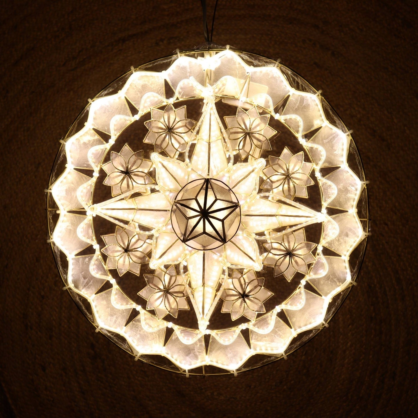 Parol "Tala Aurora" Capiz Lantern