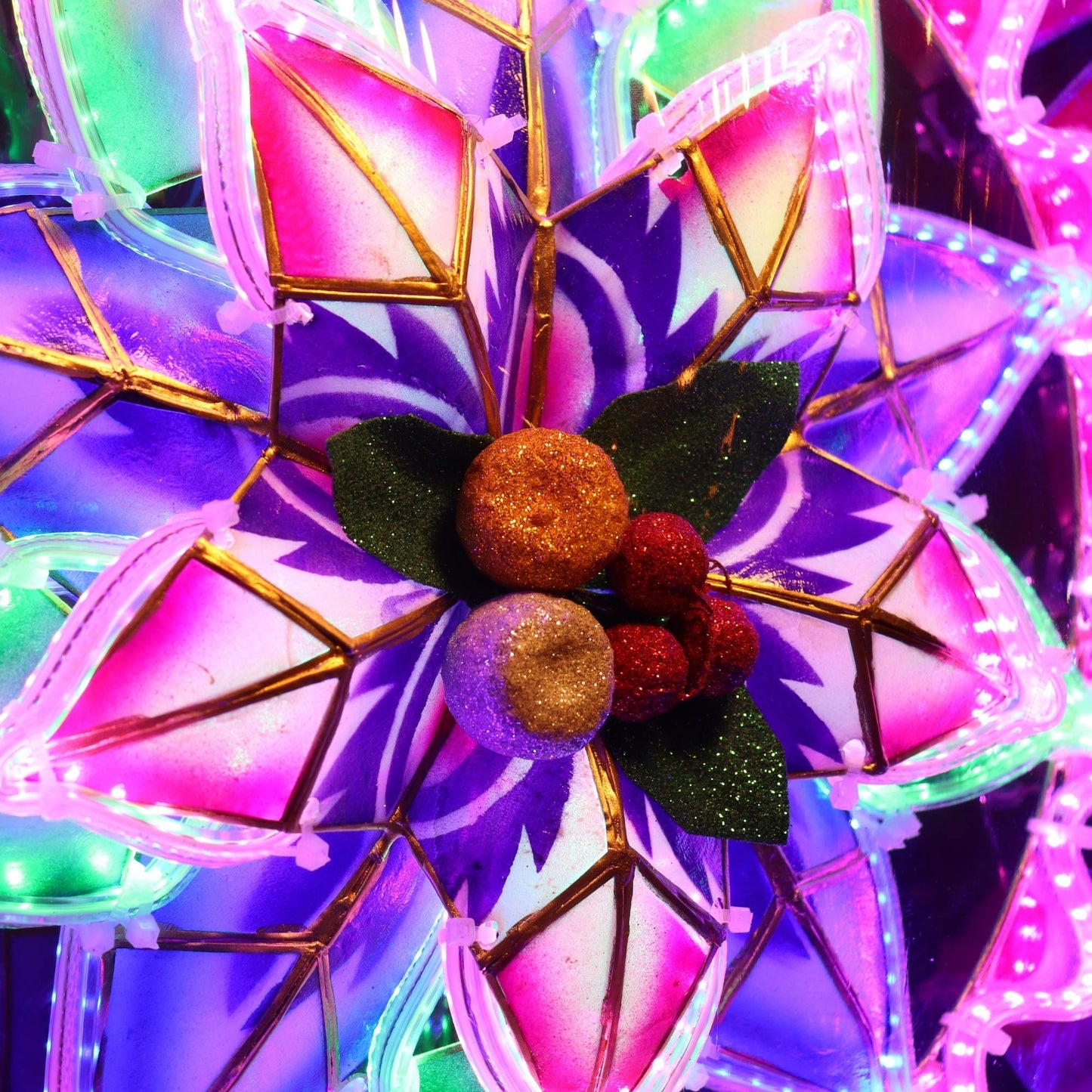 Parol "Ube Fiesta" Capiz Lantern