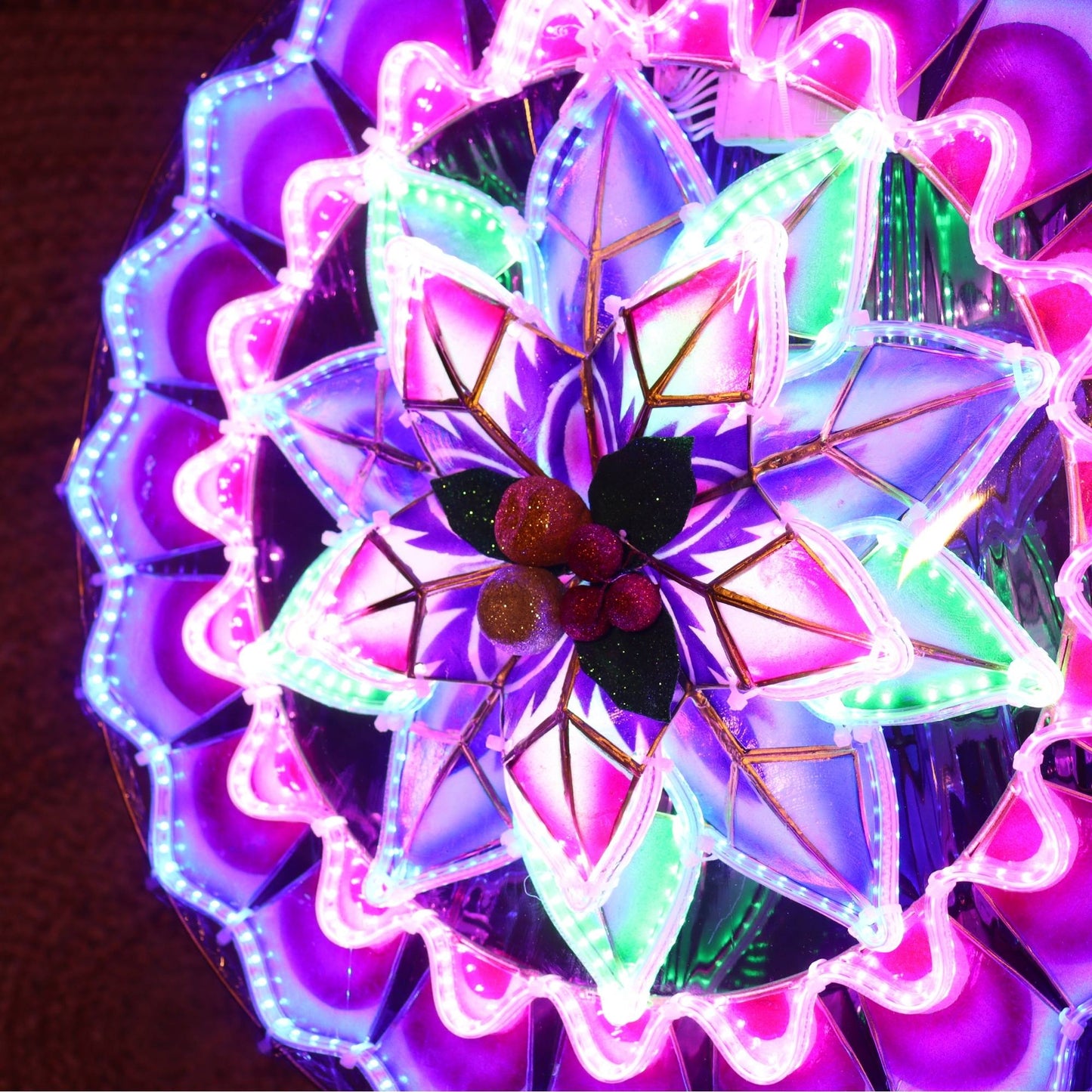 Parol "Ube Fiesta" Capiz Lantern