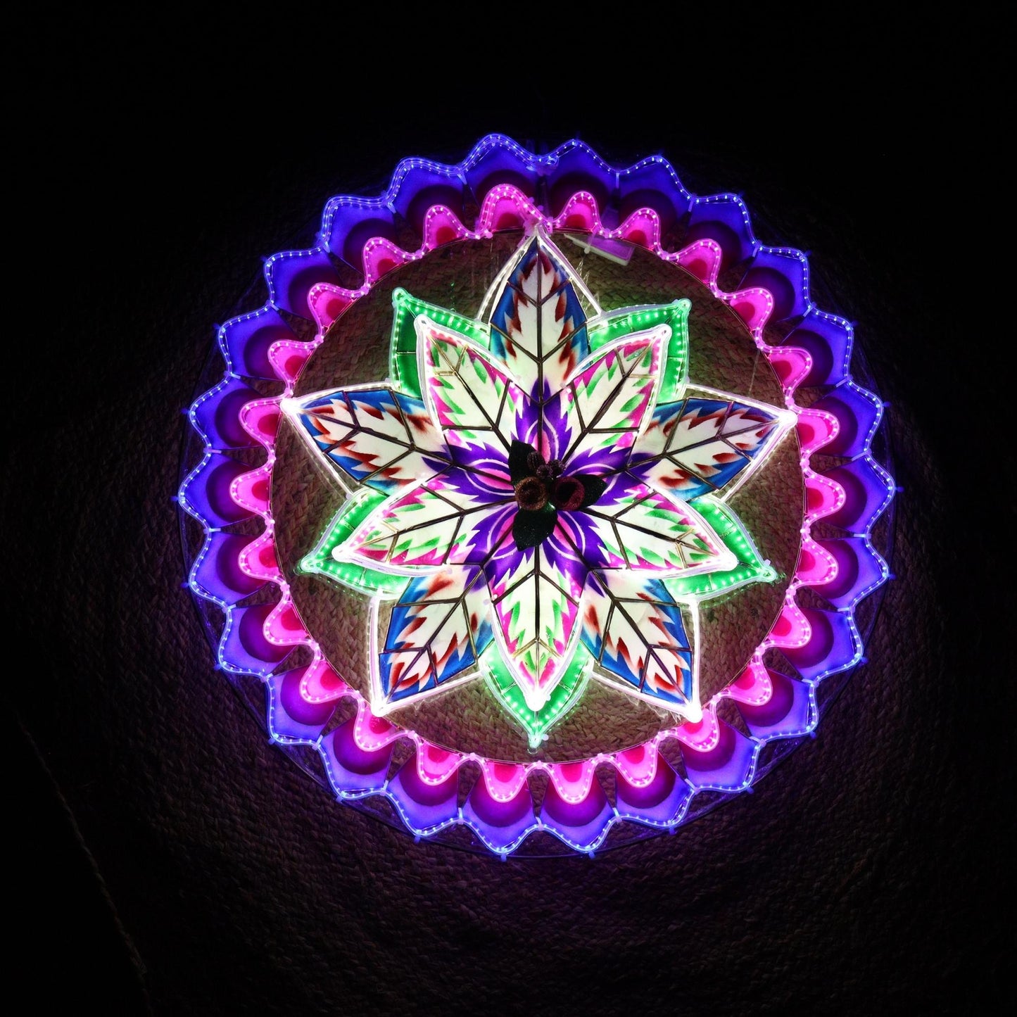 Parol "Ube Fiesta" Capiz Lantern