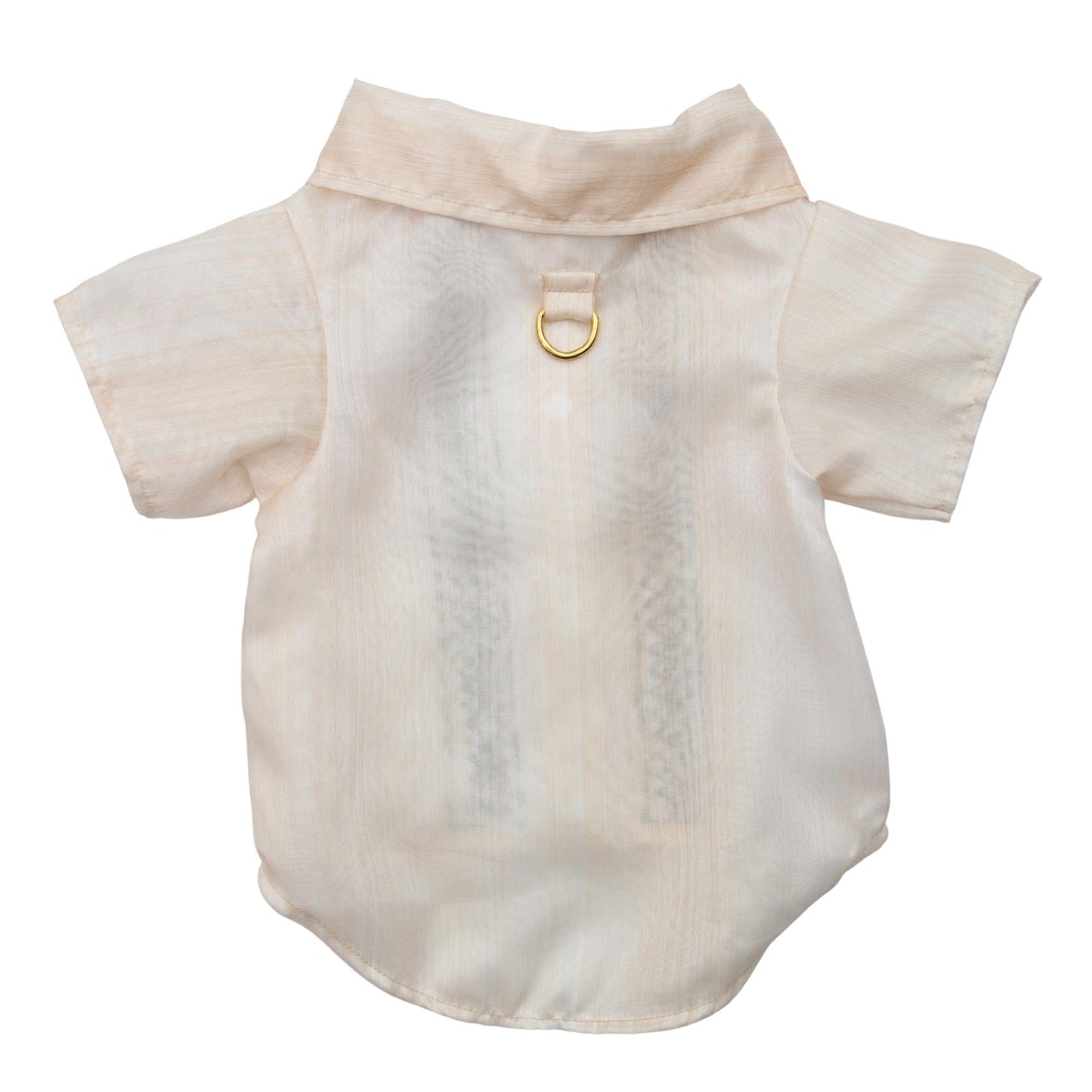 Cream Black Mens Barong