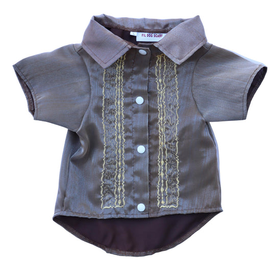 Choco Brown Mens Barong