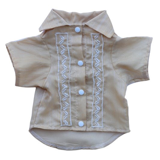 Mocha Mens Barong