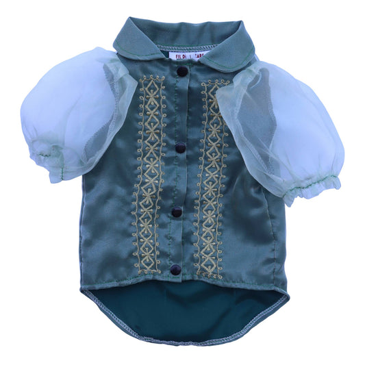 Moss Green Ladies Barong