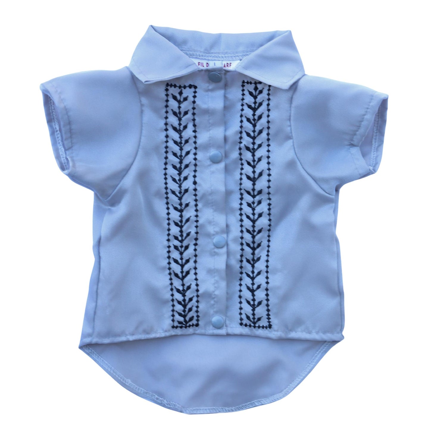 Gray Mens Barong