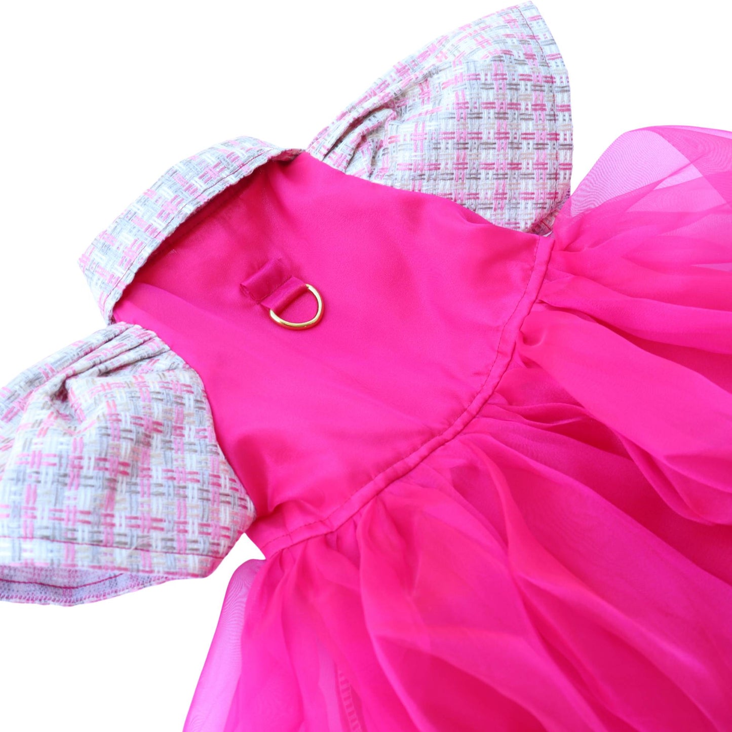 Fuchsia Abaca Dress Barong