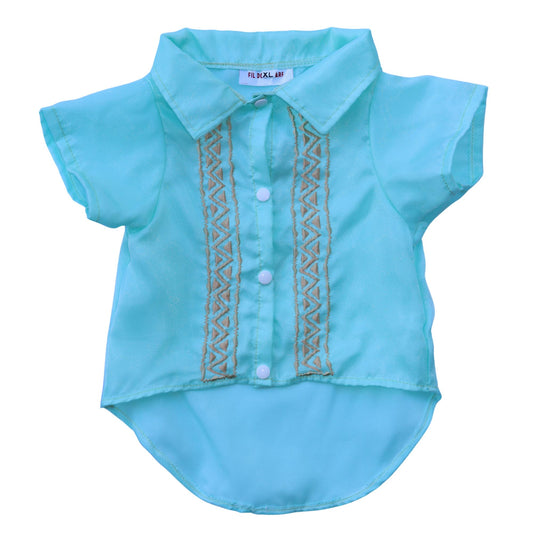Mint Green Mens Barong
